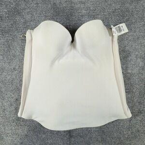 David's Bridal Smooth Seamless Long Body Push Up Bustier Corset Women's Size 34